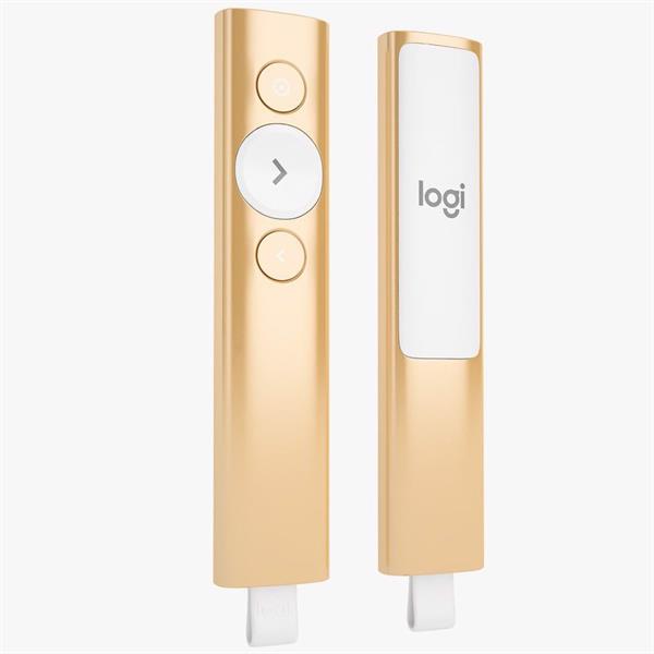 (PRESENTER) LOGITECH SPOTLIGHT – V&#192;NG (GOLD) 910-004864 